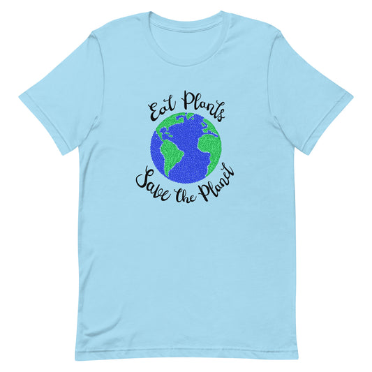 Eat Plants, Save The Planet Classic Fit Tee