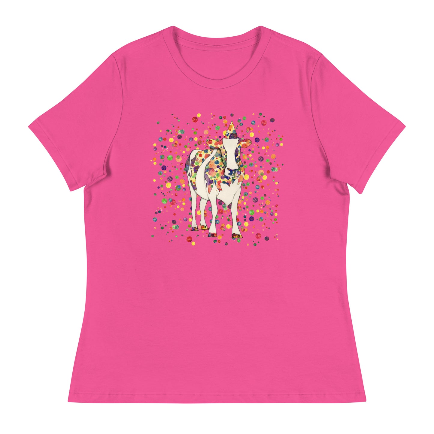 Celebration Cow Contemporary Fit Tee