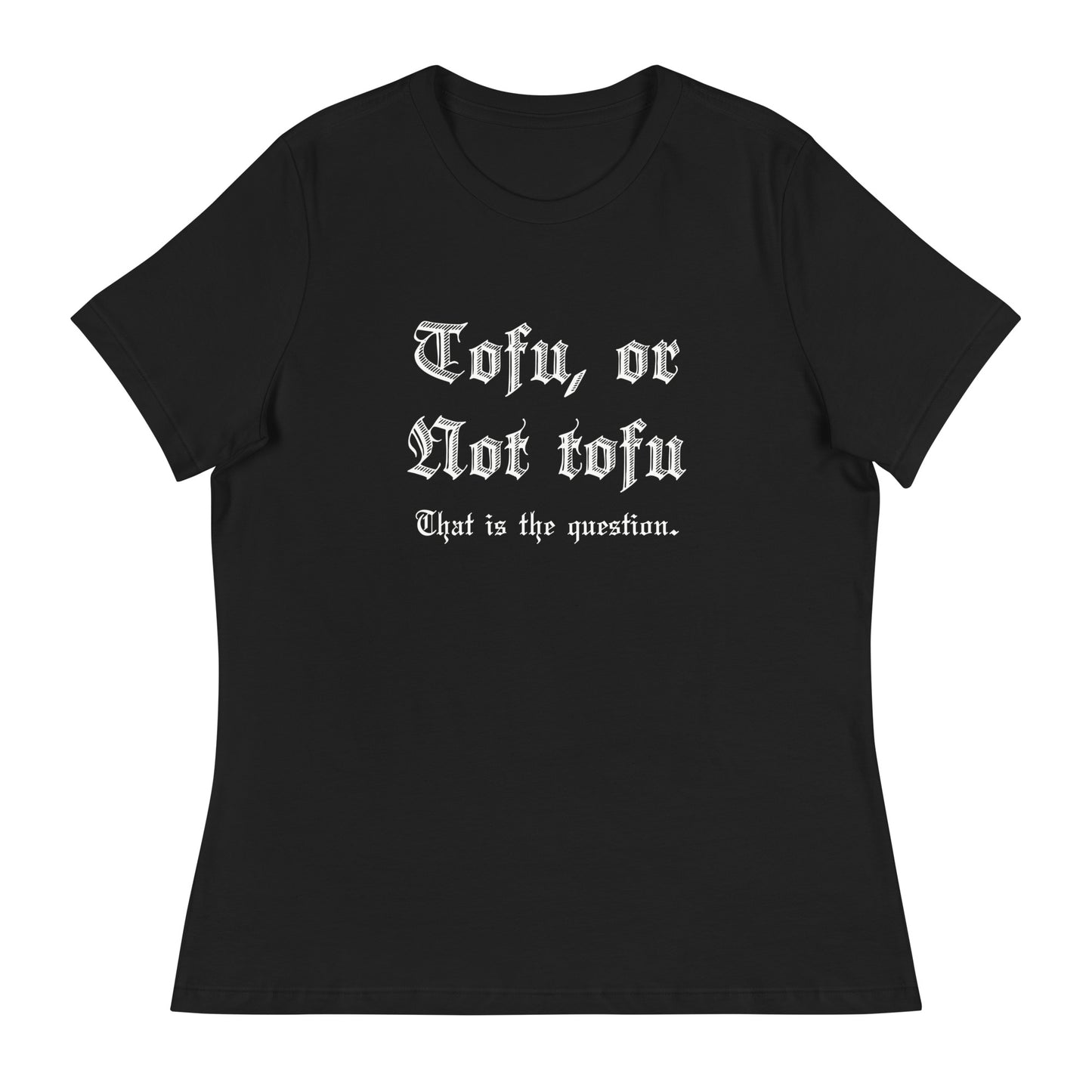 Tofu, Or Not Tofu Contemporary Fit Tee