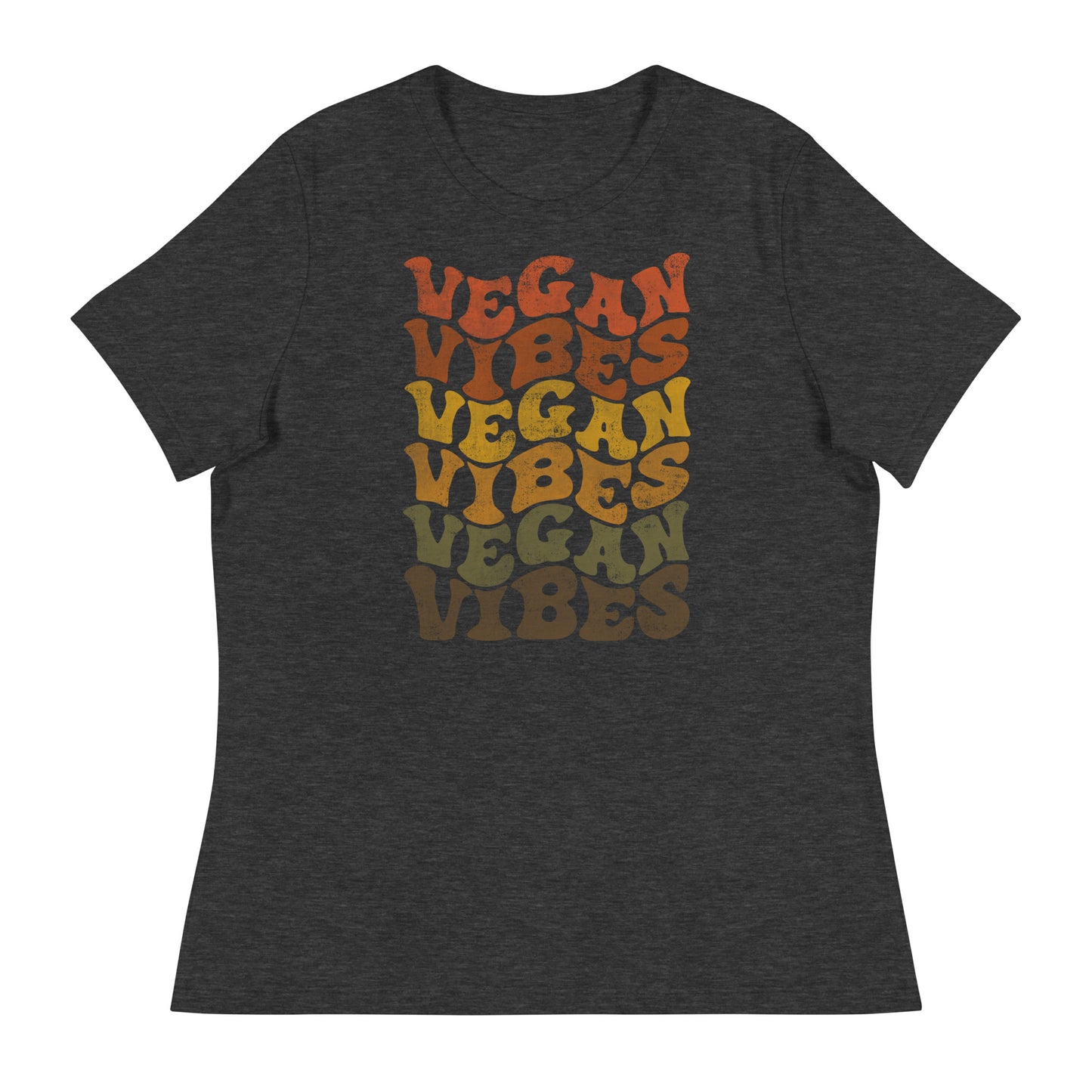 Vegan Vibes Vintage Inspired Contemporary Fit Tee