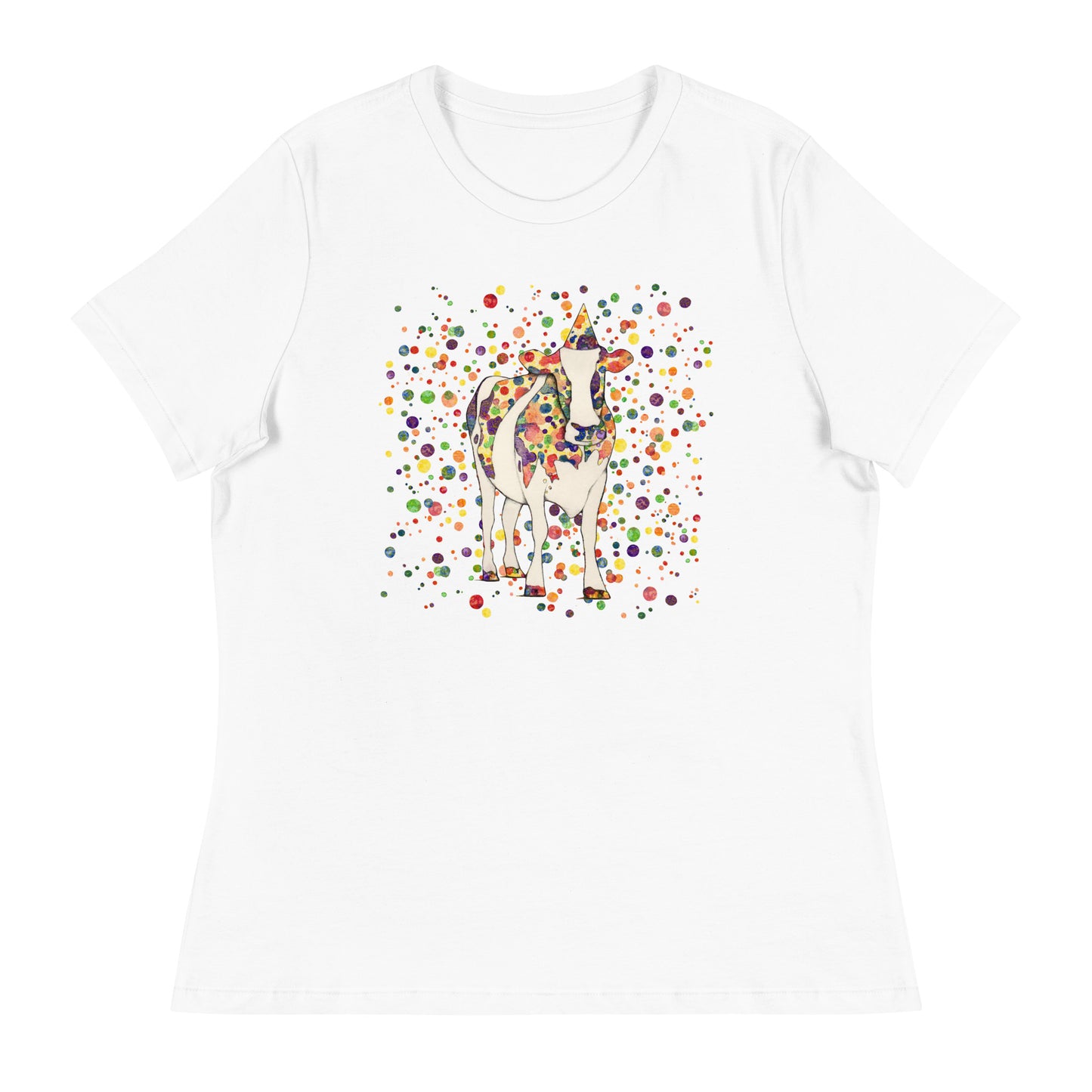 Celebration Cow Contemporary Fit Tee